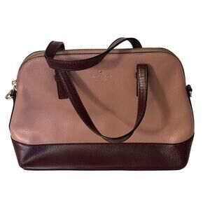 Kate Spade Grand Street Small Rachelle Satchel Colorblock Leather Bag